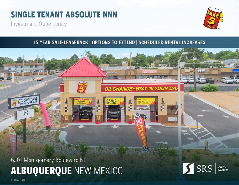 6201 Montgomery Blvd NE, Albuquerque, NM à vendre - Photo de l’immeuble – Image 1 sur 11