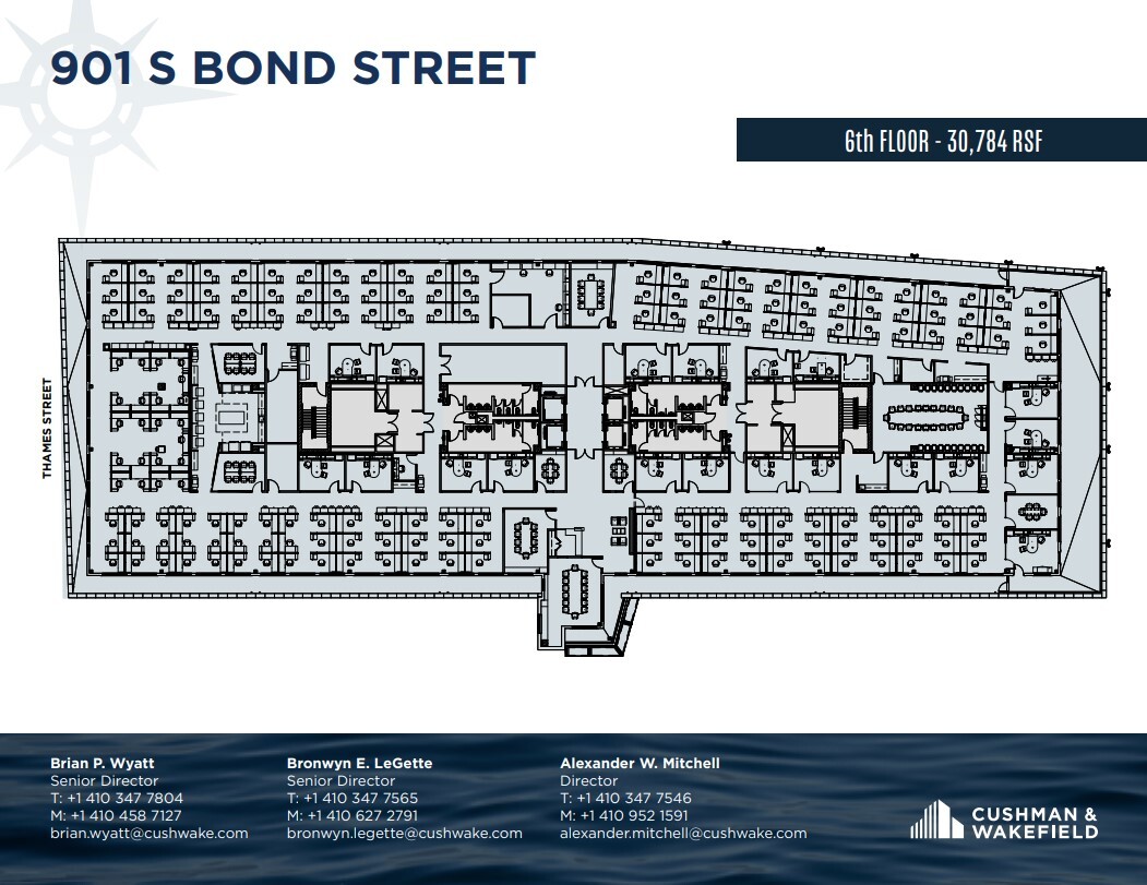 100 International Dr, Baltimore, MD à louer Plan d’étage– Image 1 sur 1