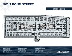 100 International Dr, Baltimore, MD à louer Plan d’étage– Image 1 sur 1
