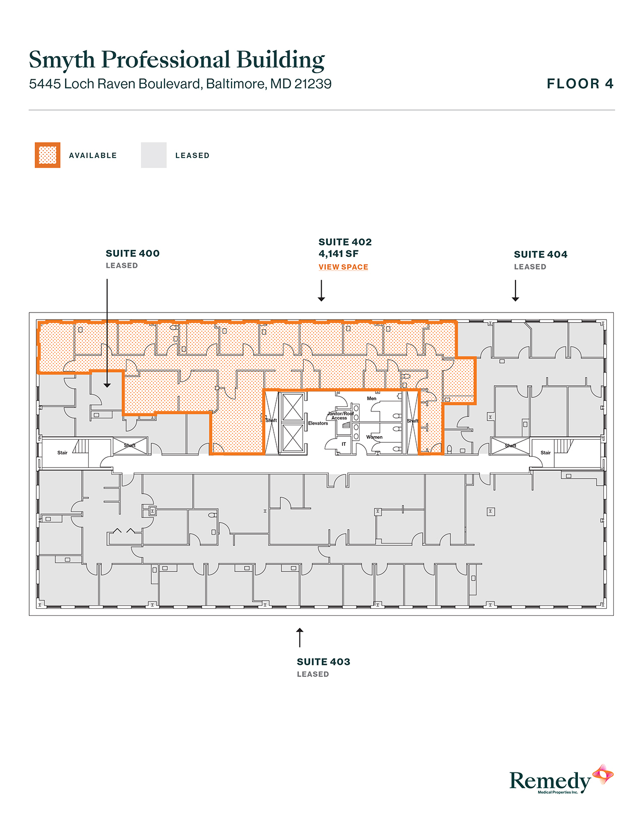 5445-5601 Loch Raven Blvd, Baltimore, MD à louer Plan d’étage– Image 1 sur 6