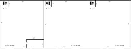 900 Utility Rd, Sanger, TX à louer Plan d’étage– Image 2 sur 2