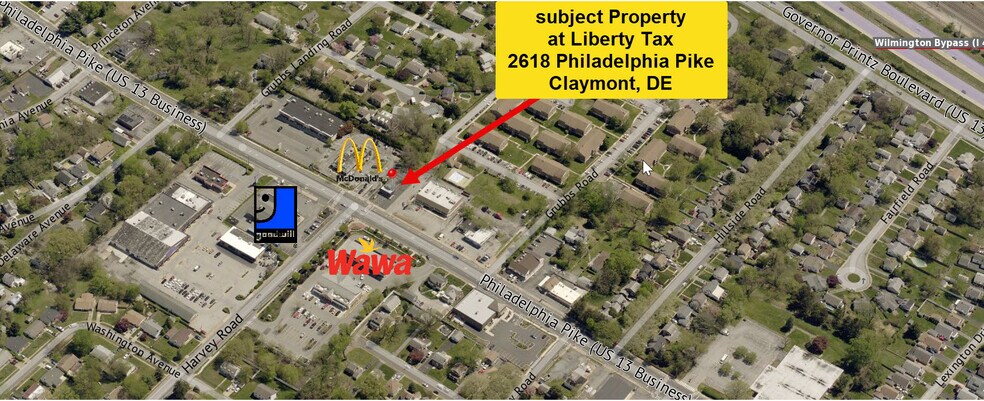 2618 Philadelphia Pike, Claymont, DE à louer - Photo de l’immeuble – Image 1 sur 13