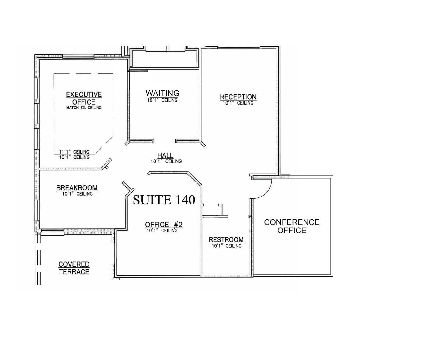 4603 Colleyville Blvd, Colleyville, TX à louer Plan d’étage– Image 1 sur 1