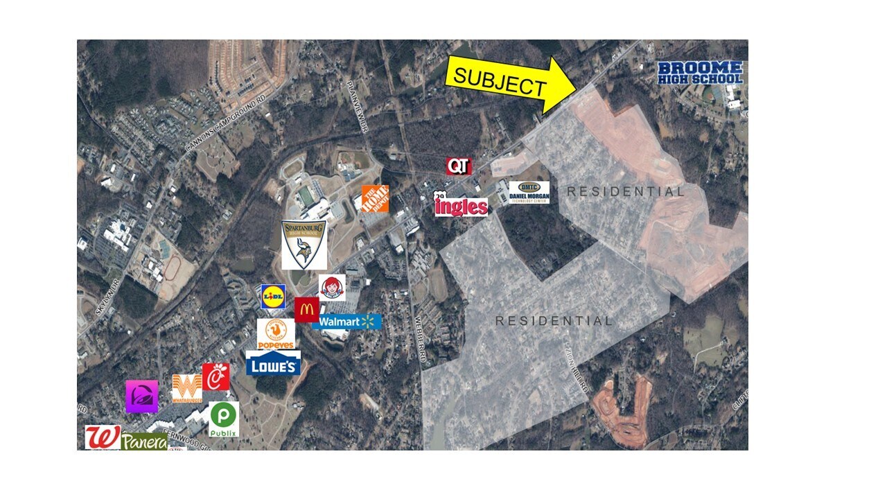2978-2980 E Main Street Ext, Spartanburg, SC à vendre Photo de l’immeuble– Image 1 sur 3