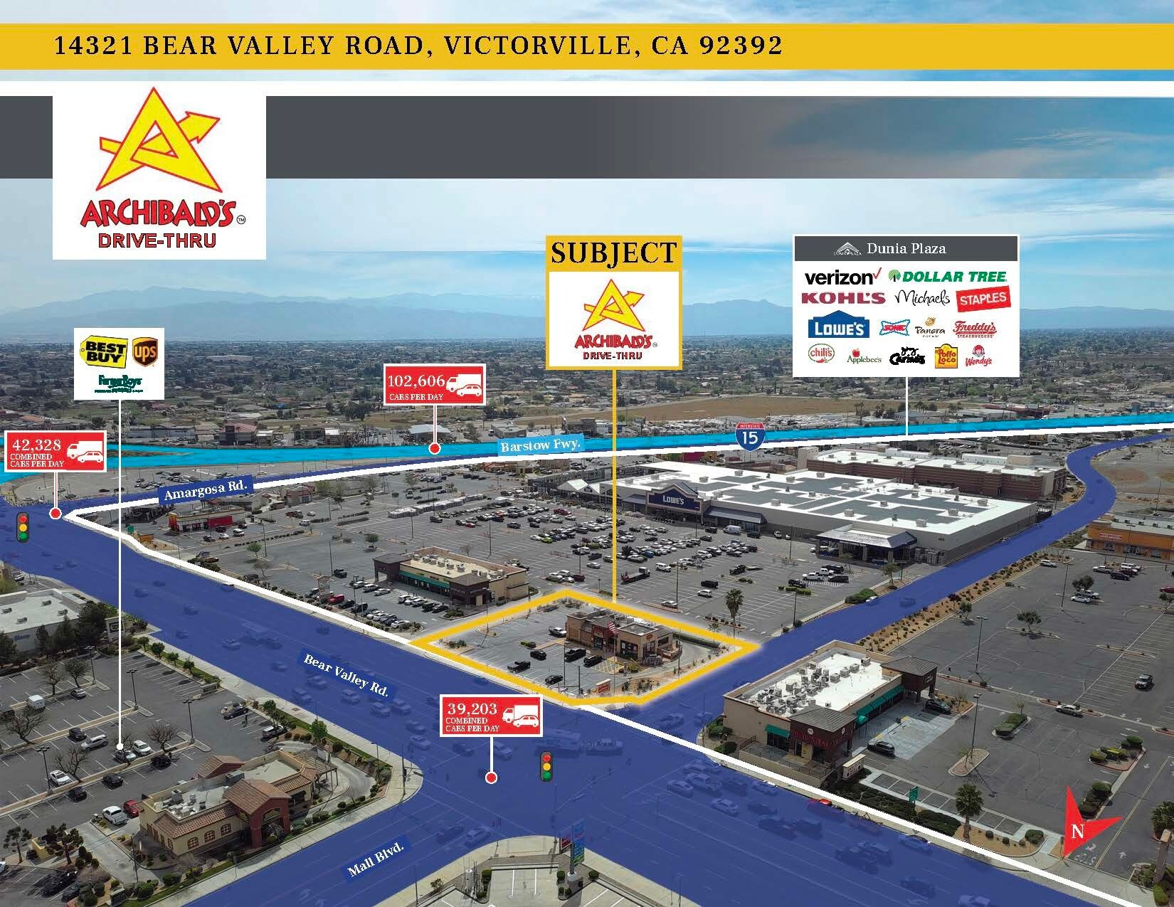 14321 Bear Valley Rd, Victorville, CA à vendre Photo principale– Image 1 sur 9