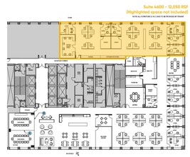 555 S Flower St, Los Angeles, CA à louer Plan d’étage– Image 1 sur 2