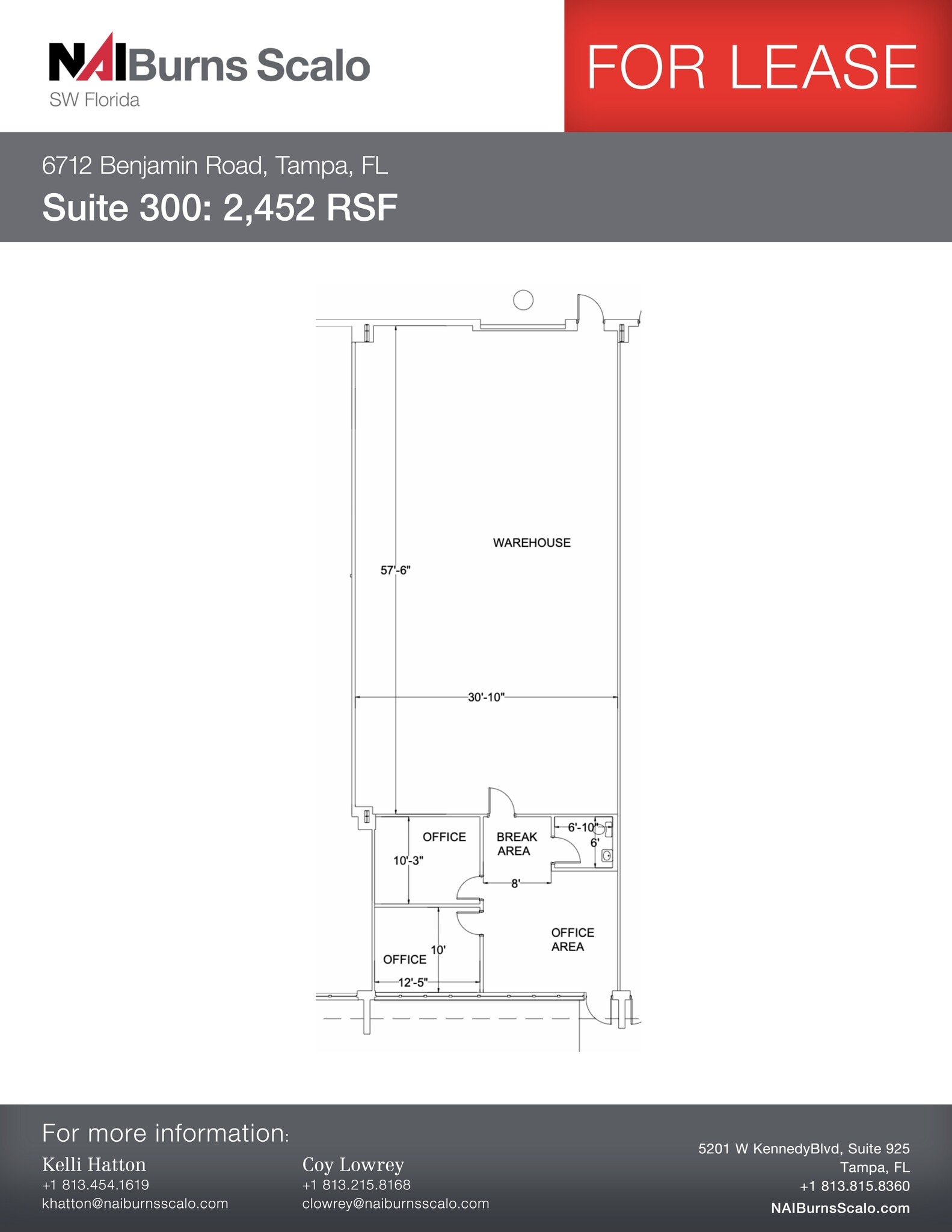 6706 Benjamin Rd, Tampa, FL à louer Plan de site– Image 1 sur 1