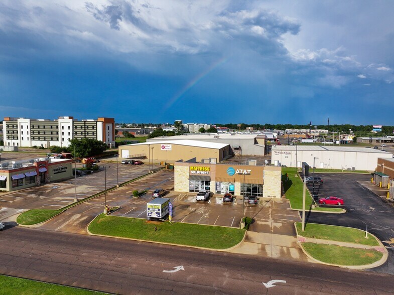 410 University Pl, Durant, OK à louer - Aérien – Image 3 sur 4