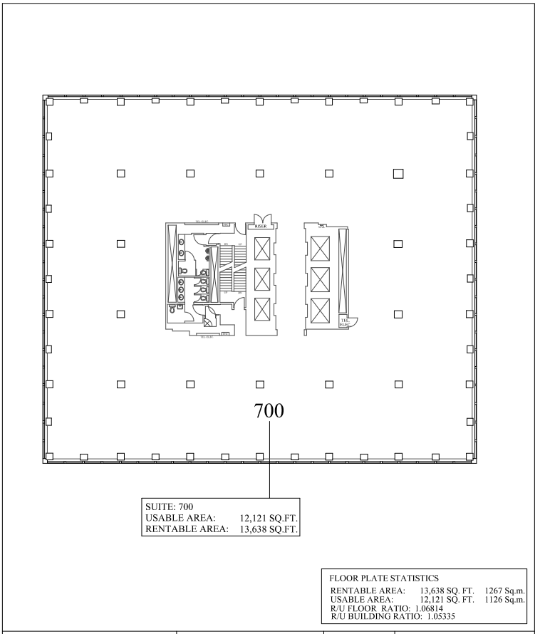 4 King St W, Toronto, ON à louer Plan d’étage– Image 1 sur 1