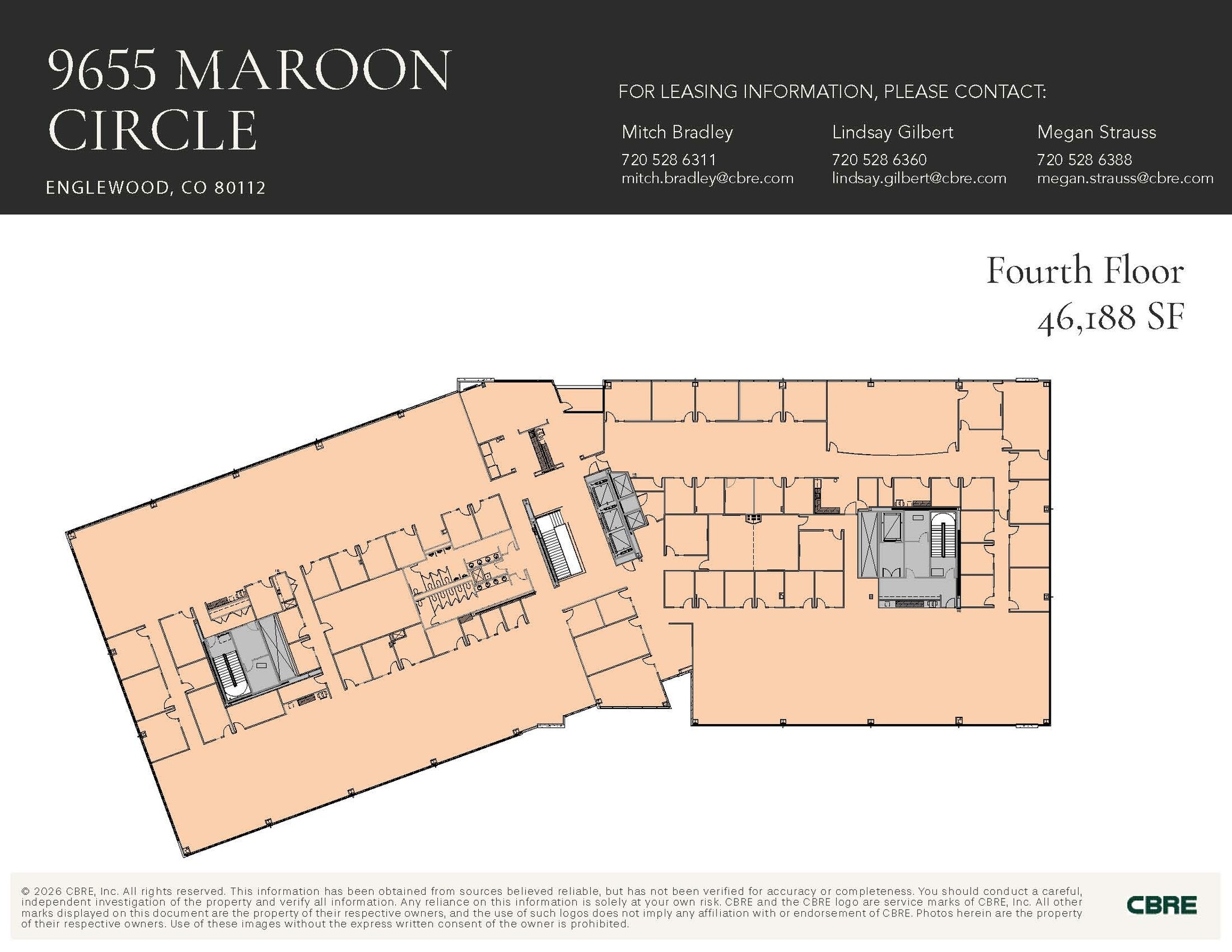 9655 Maroon Cir, Englewood, CO à louer Plan d’étage– Image 1 sur 1
