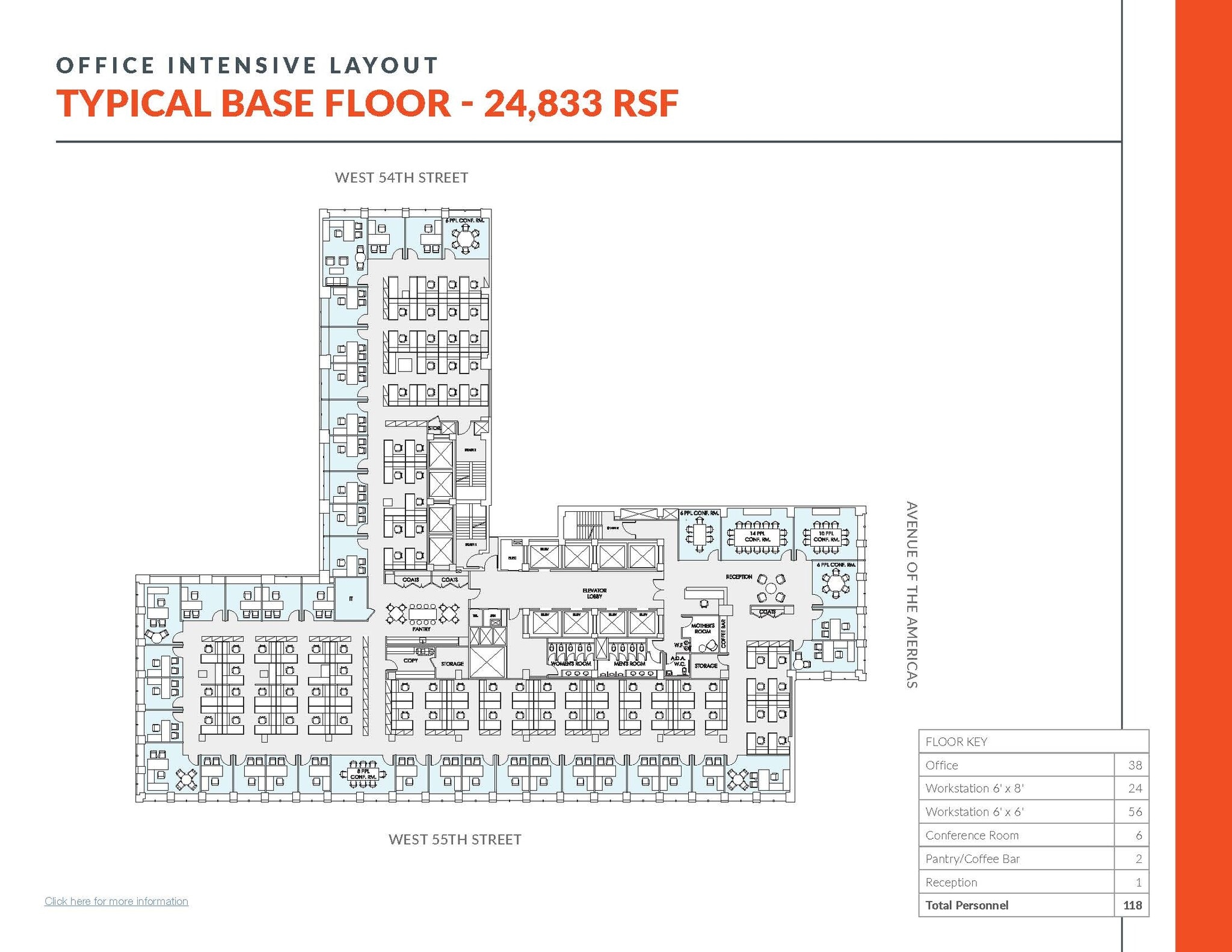 1350 Avenue of the Americas, New York, NY à louer Plan d’étage– Image 1 sur 3