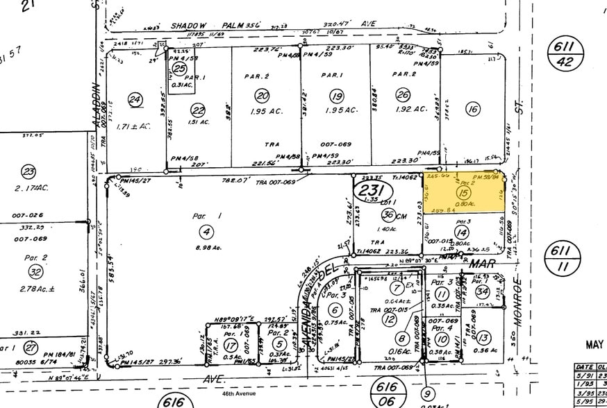 45691 Monroe St, Indio, CA à louer - Plan cadastral – Image 2 sur 31
