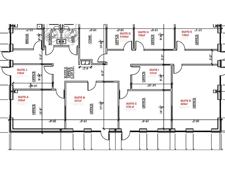 136 Waxhaw Pky, Waxhaw, NC à louer - Plan d’étage – Image 2 sur 13