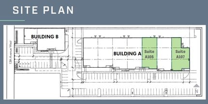 16531 13th Ave W, Lynnwood, WA à louer Plan de site– Image 2 sur 2