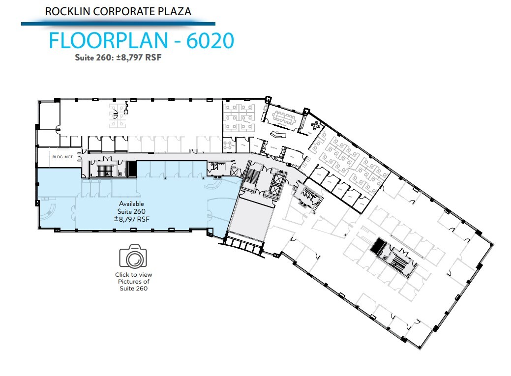 6020 W Oaks Blvd, Rocklin, CA à louer Plan d’étage– Image 1 sur 1