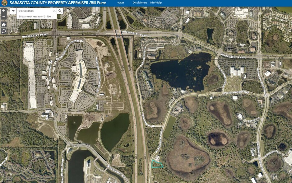 6630 Professional Pky, Lakewood Ranch, FL à vendre - Aérien – Image 2 sur 2