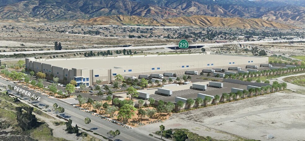1697 N Pepper Ave, Rialto, CA à louer - Photo de l’immeuble – Image 2 sur 4