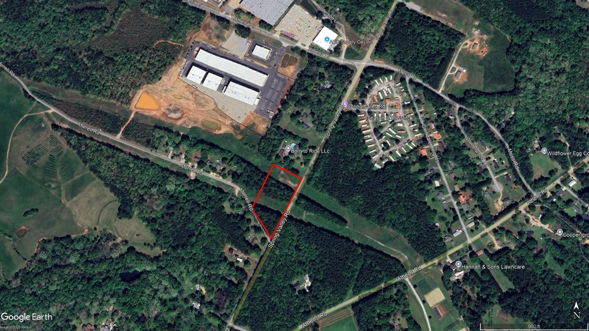 0 Spring Valley Rd, Athens, GA à vendre Aérien– Image 1 sur 4