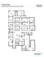 10475 Centurion Pky, Jacksonville, FL à louer Plan d’étage– Image 1 sur 15