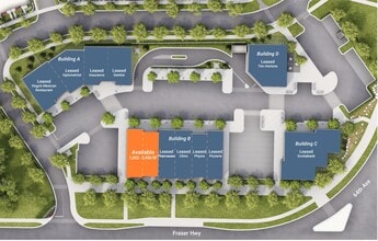 19161 Fraser Hwy, Surrey, BC à louer Plan de site– Image 2 sur 3