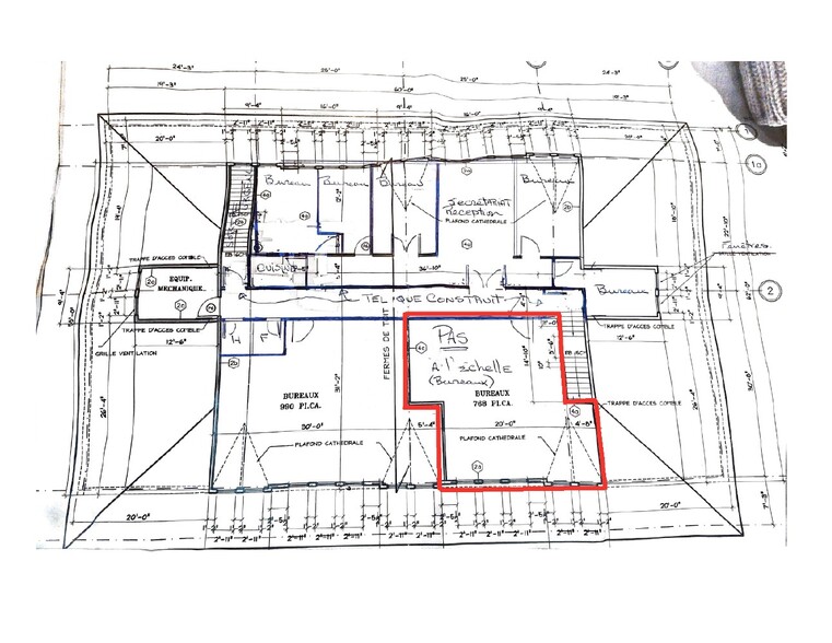 9511-9517 Boul Gouin O, Montréal, QC à louer - Plan d’étage – Image 2 sur 2