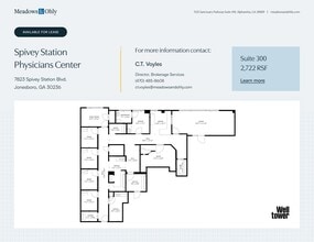 7823 Spivey Station Blvd, Jonesboro, GA à louer Plan de site– Image 1 sur 2
