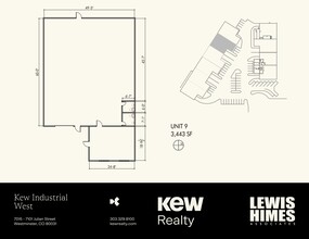 7101 Julian St, Westminster, CO à louer Plan de site– Image 2 sur 5