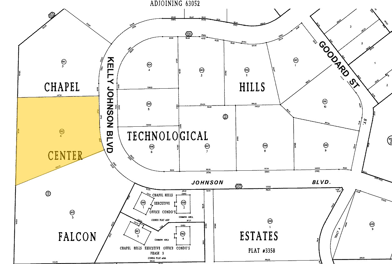 1175 Kelly Johnson Blvd, Colorado Springs, CO à louer Plan cadastral– Image 1 sur 8