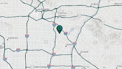 6141-6195 Randolph St, Commerce, CA - Vue aérienne vue de carte