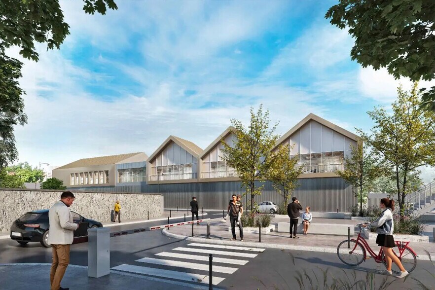 Bureau dans Ivry-sur-Seine à louer - Photo de l’immeuble – Image 1 sur 5