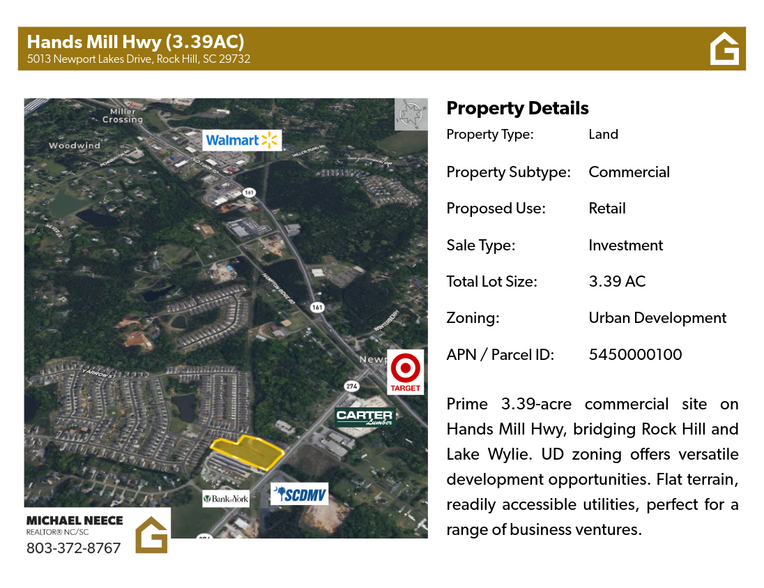 5013 Newport Lakes Drive, Rock Hill, SC à vendre - Photo de l’immeuble – Image 2 sur 6