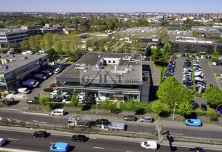 Nanterre - Vue aérienne vue de carte