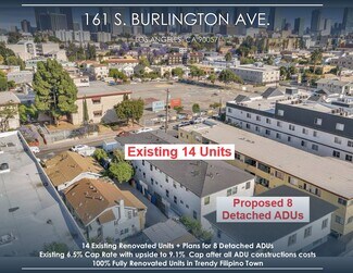 Plus de détails pour 161 S Burlington Ave, Los Angeles, CA - Logement à vendre