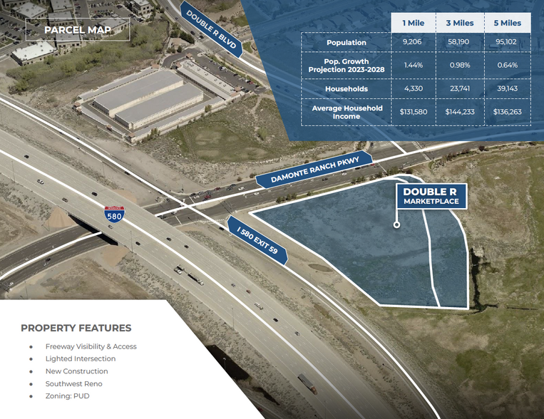 Damonte Ranch Parkway & Double R Blvd, Reno, NV à louer - Photo de l’immeuble – Image 3 sur 4