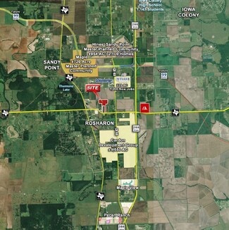 Plus de détails pour FM 1462 & Sh-288, Rosharon, TX - Terrain à vendre