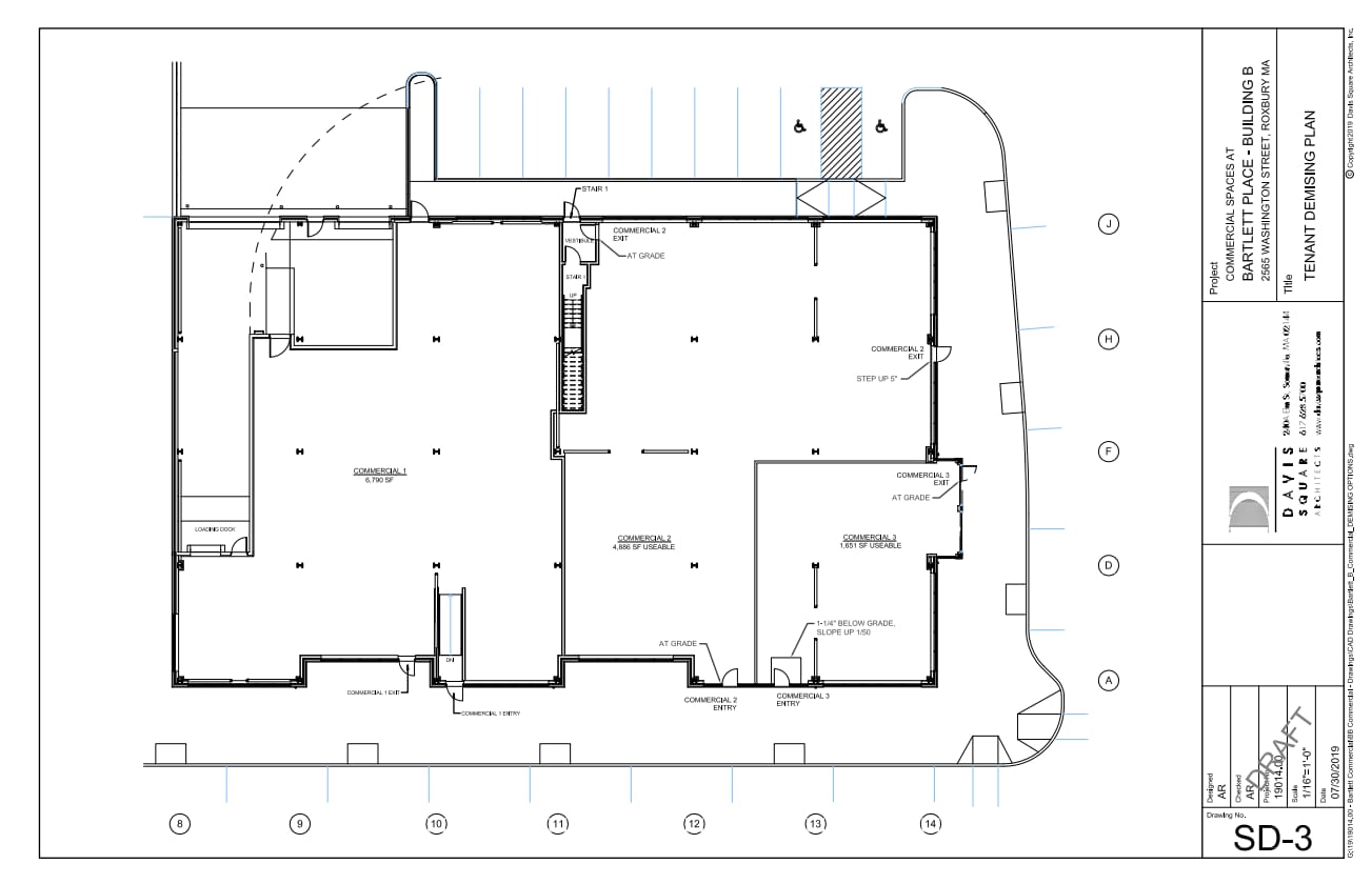 2505-2565 Washington St, Roxbury, MA à louer Plan d’étage– Image 1 sur 1