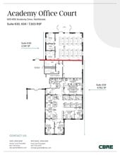 600-650 Academy Dr, Northbrook, IL à louer Plan d’étage– Image 2 sur 2