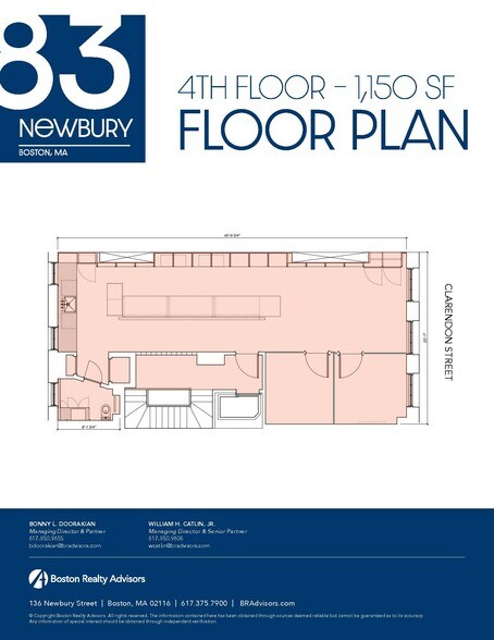 83 Newbury St, Boston, MA à louer - Plan d’étage – Image 2 sur 2
