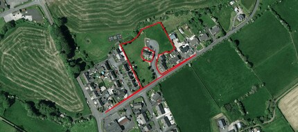 Kilwee Gdns, Ballymena, CAT - Vue aérienne  vue de carte