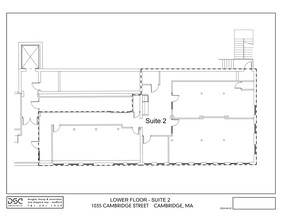 1035 Cambridge St, Cambridge, MA à louer Plan d’étage– Image 1 sur 11