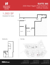 2500 W Higgins Rd, Hoffman Estates, IL à louer Plan d’étage– Image 1 sur 1