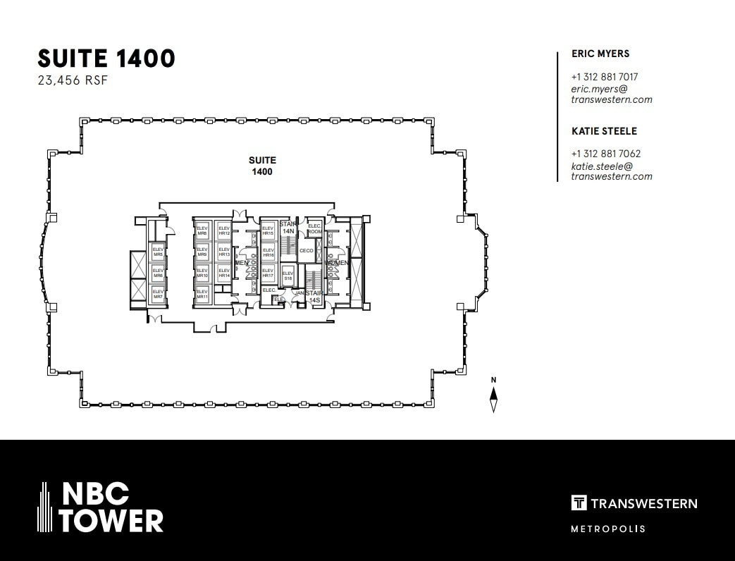 455 N Cityfront Plaza Dr, Chicago, IL à louer Plan d’étage– Image 1 sur 1