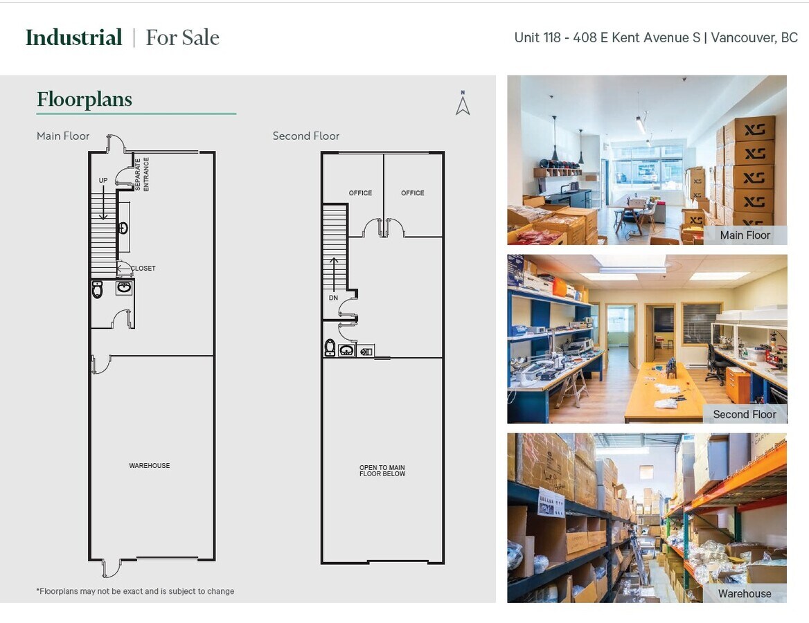 408 E Kent Ave South, Vancouver, BC V5X 2X7 - Lot 118 - - Plan d’étage - Image 1 of 4