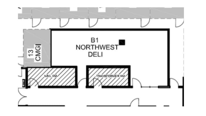 6715 Airport Rd, Mississauga, ON à louer Plan d’étage– Image 1 sur 1
