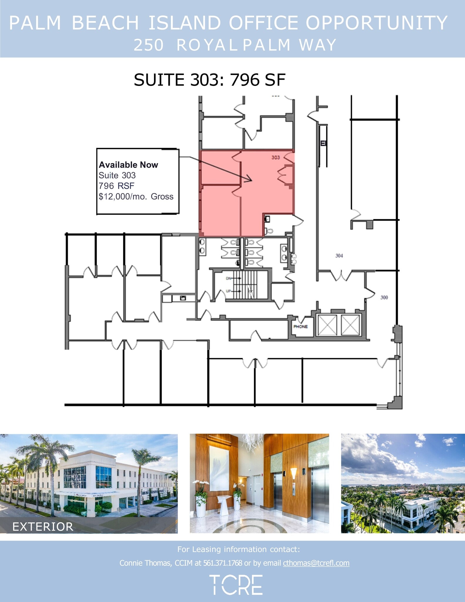 250 Royal Palm Way, Palm Beach, FL à louer Plan de site– Image 1 sur 1