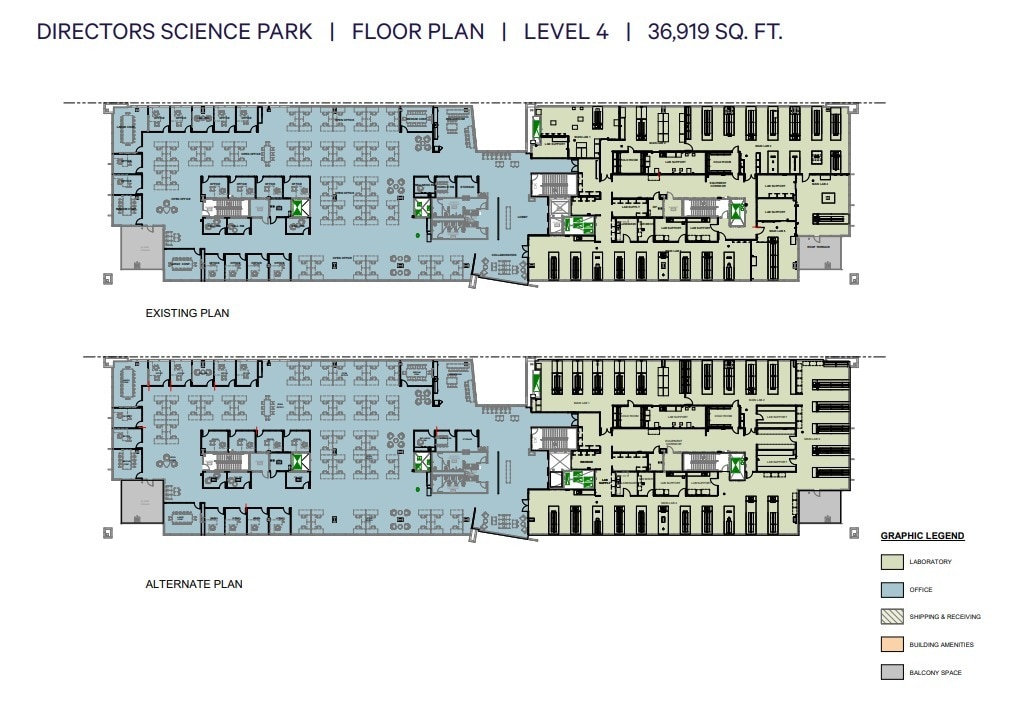 4930 Directors Pl, San Diego, CA à louer Plan d’étage– Image 1 sur 1