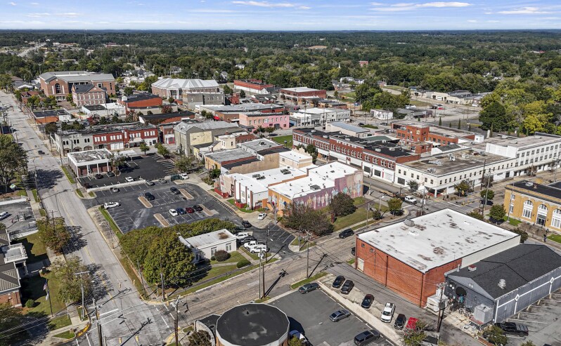 114-116 E Gay St, Lancaster, SC à louer - Aérien – Image 3 sur 4