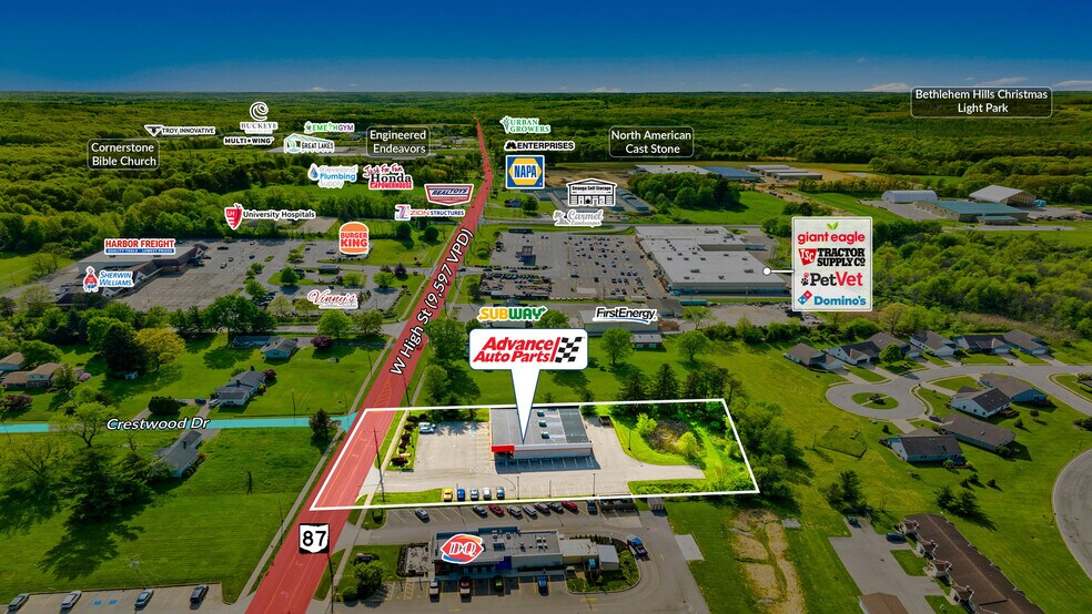 15490 W High St, Middlefield, OH à vendre - Photo de l’immeuble – Image 3 sur 5