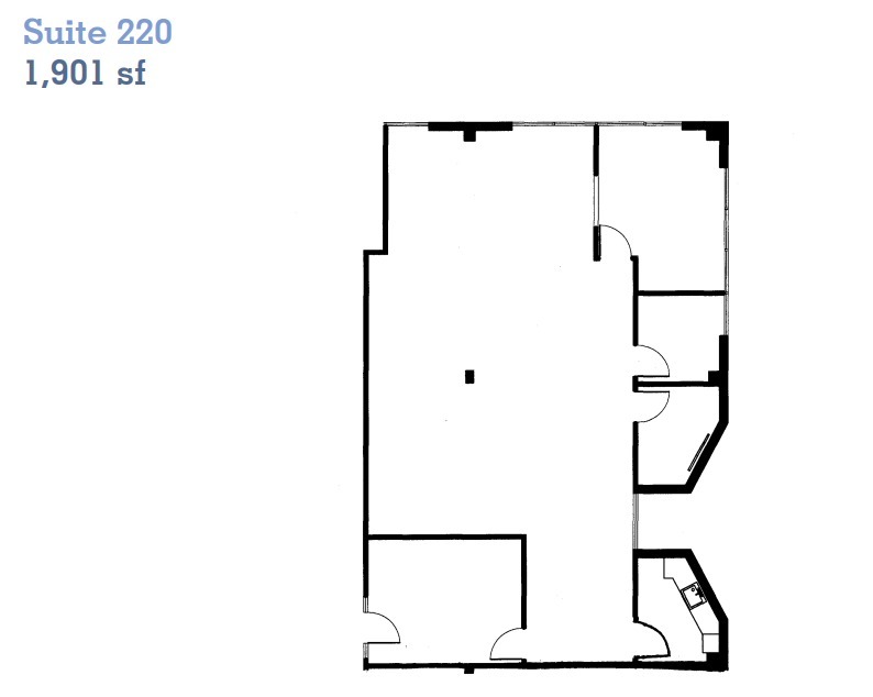 16901 N Dallas Pky, Addison, TX à louer Plan d’étage– Image 1 sur 1