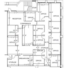 1395 S Marietta Pky SE, Marietta, GA à louer Plan d’étage– Image 1 sur 1